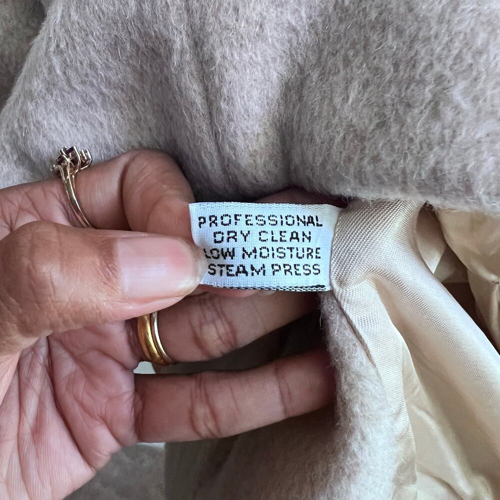 Vintage Albert Nipon Wool & Mohair Cream Ivory Ja… - image 4